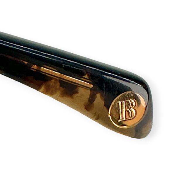 Balmain Paris Brown Tortoise Crystal Split Hinge Eyeglasses With Lens BL3002-02 - Picture 7 of 11